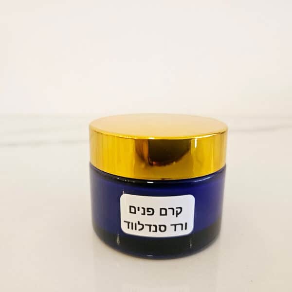 קרם פנים 2% ורד סנדלווד אנטיאייג'ינג לשימור עור.
